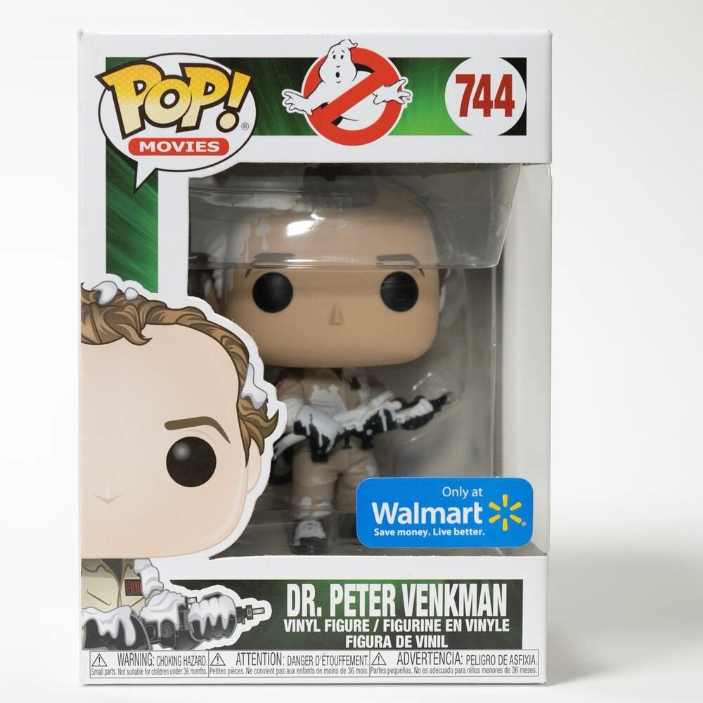 New Funko POP Movies Ghostbusters #744 Dr. Peter Venkman Special edtn vinyl fig